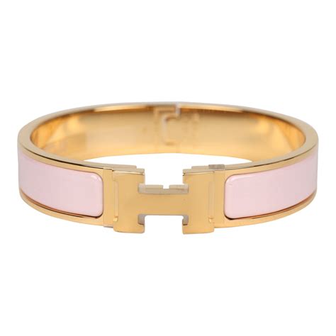 hermes clic clac rose gold hardware|Hermes h bracelets.